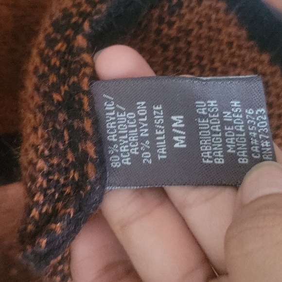 Brown cardigan with pockets size medium - Picture 3 of 4